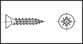 S/S Countersunk Head screw