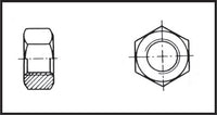 S/S Hexagonal Nut
