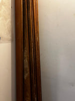 Vintage Teak cabin wall paneling